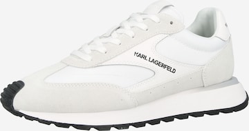 Karl Lagerfeld Matalavartiset tennarit värissä valkoinen: etupuoli