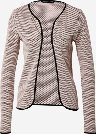 Only (Petite) Gebreid vest 'DIAMOND' in de kleur Rosa / Zwart, Productweergave