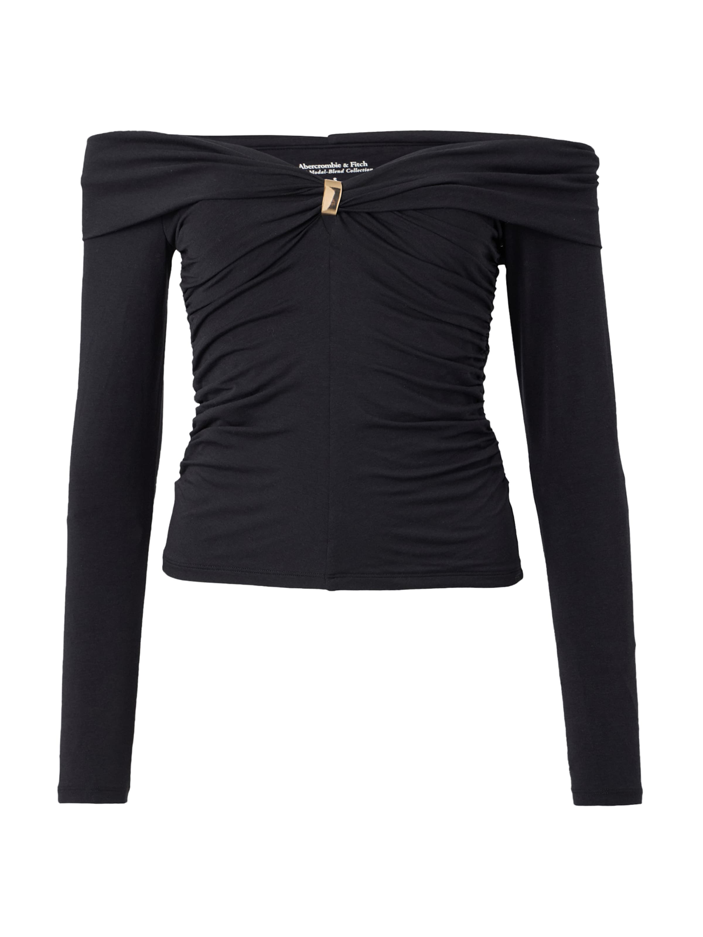 Abercrombie &amp; Fitch T-shirt i svart: framsida