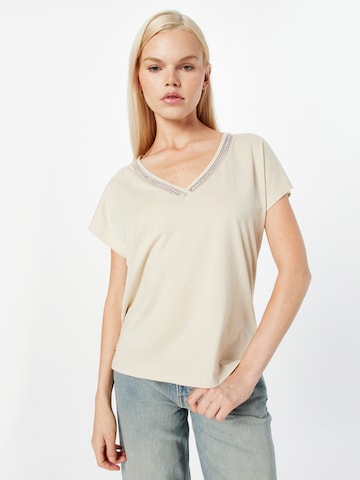 ONLY - Camiseta 'LULU' en beige: frente