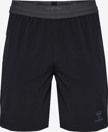 Hummelregular Sportske hlače 'Pro' - crna boja: prednji dio