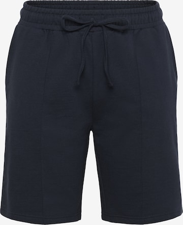 KAFFE CURVE Trousers 'Ann' in Blue: front