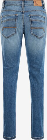 WE Fashion Slimfit Jeans in Blauw