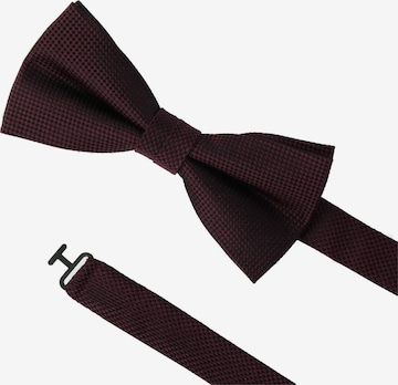 WILLEN Bow Tie 'Oxford' in Red: front