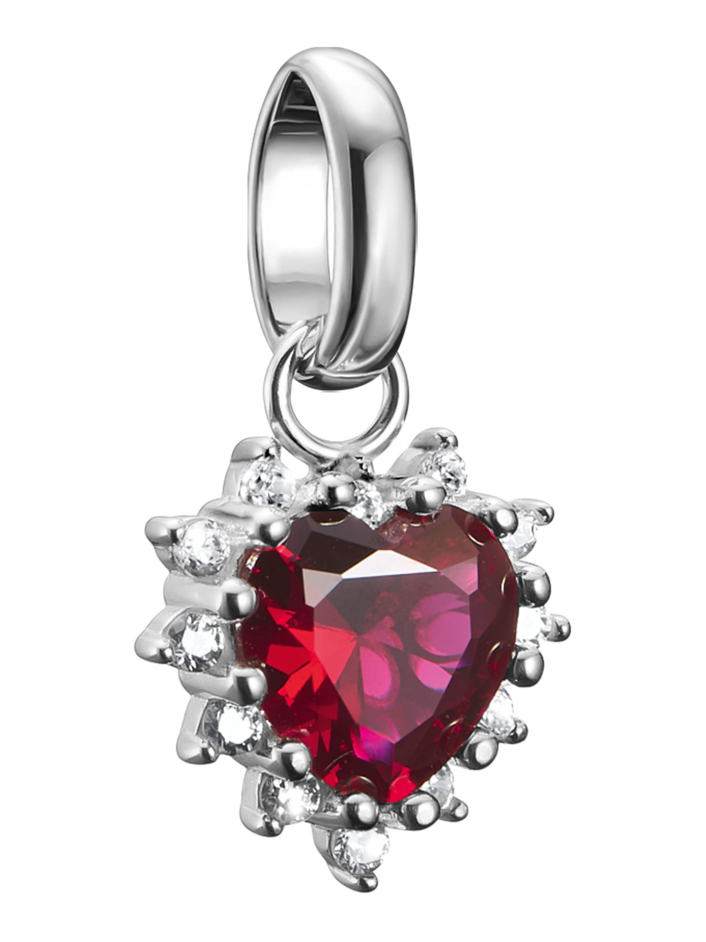 Thomas Sabo Anhänger in Rot: Vorderseite