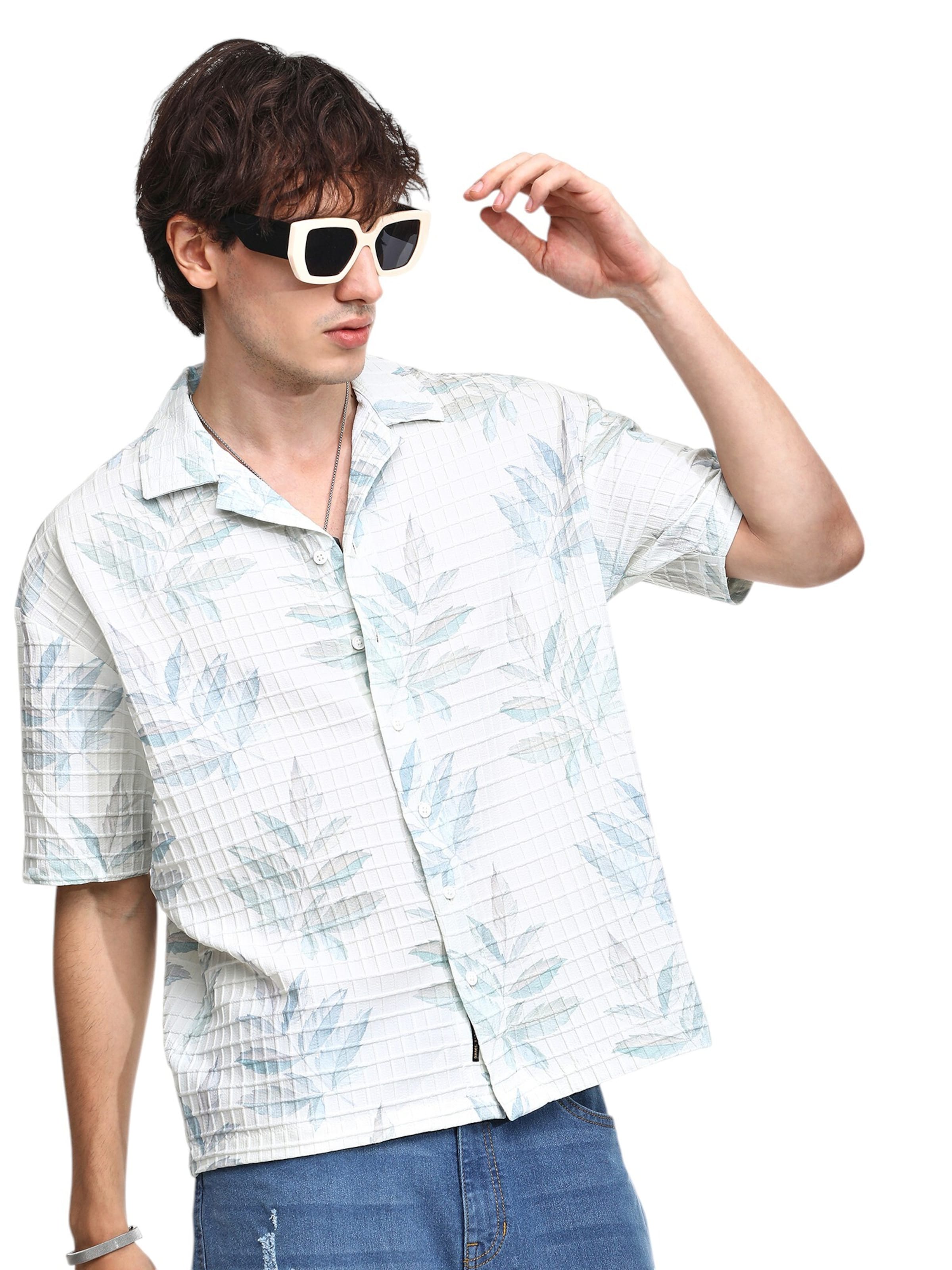 Fit confort Chemise 'Winnie' Campus Sutra en blanc