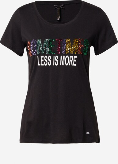 Key Largo Shirt 'LESS' in Mixed colours / Black / White, Item view
