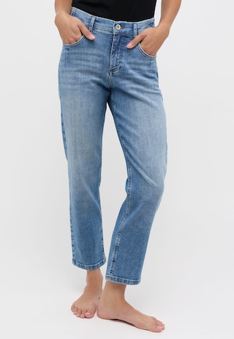 ÆNGELS Regular Straight-Leg Jeans Jeans Basic Straight in Blau: predná strana