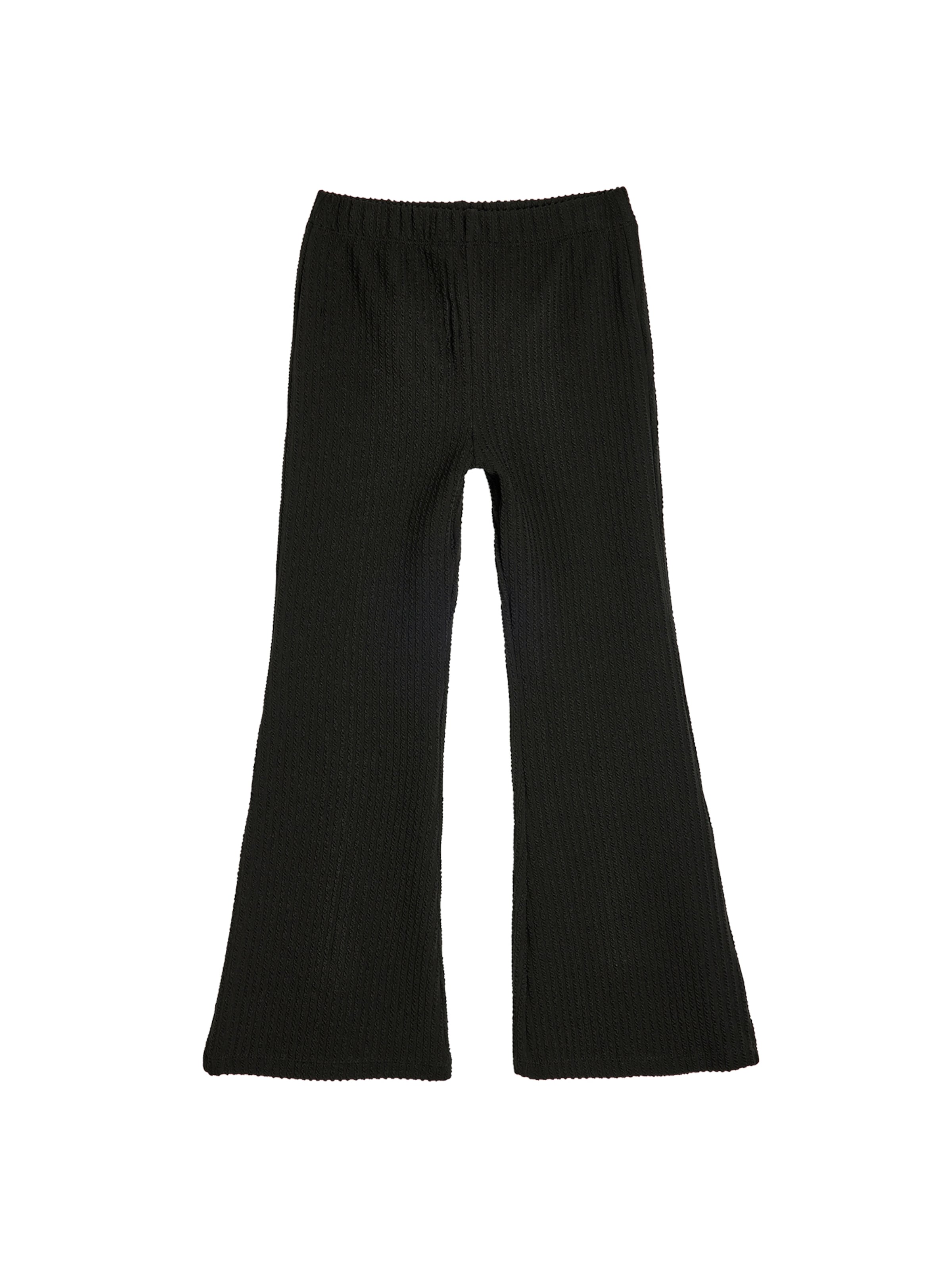 Koton Flared Pants in Black: front
