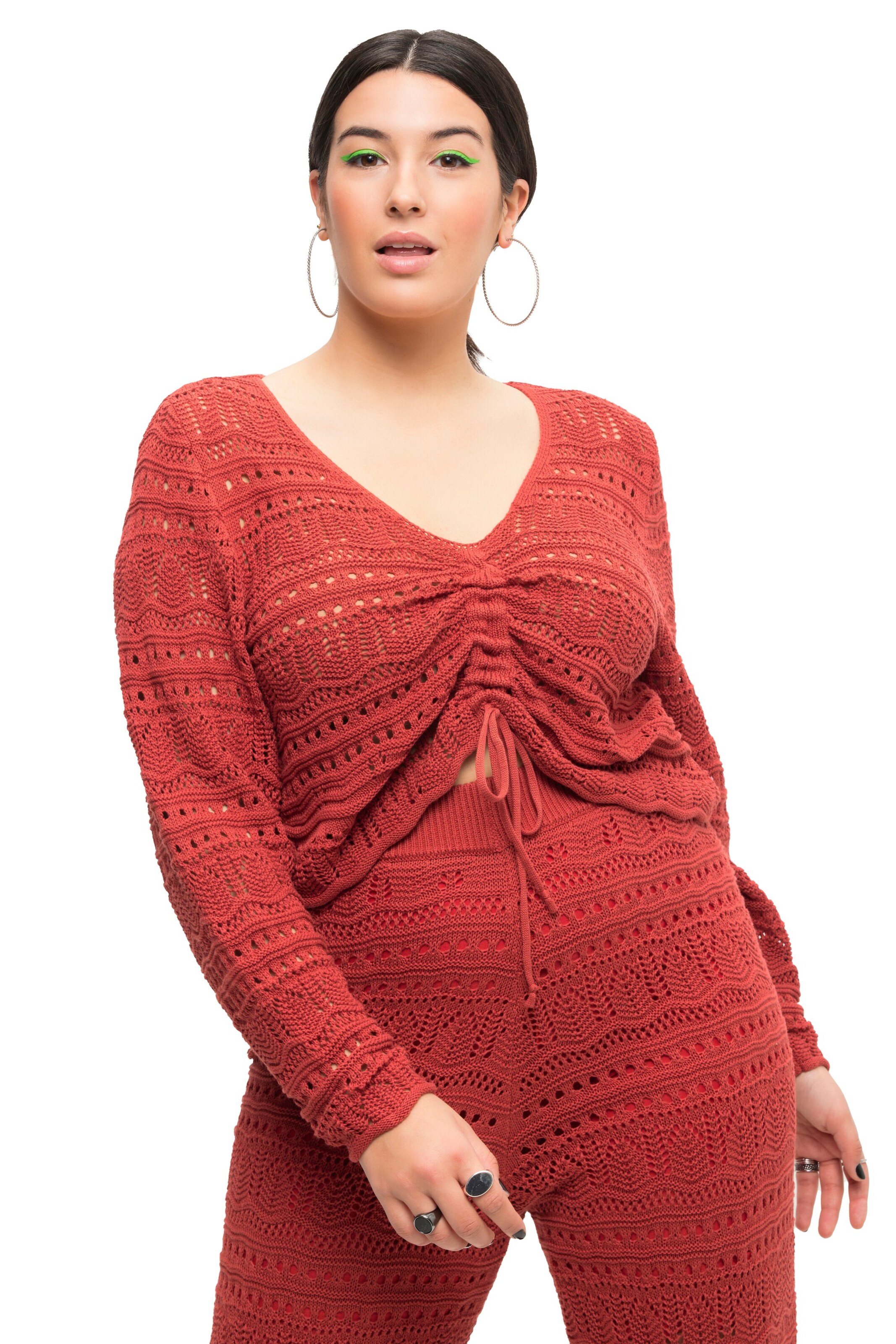 Studio Untold Pullover in Rot: Vorderseite