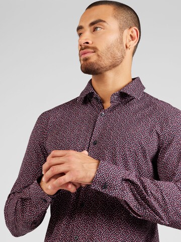 Coupe regular Chemise HUGO en rouge