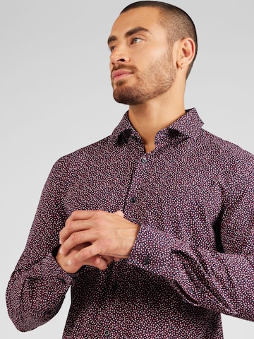 Coupe regular Chemise HUGO en rouge