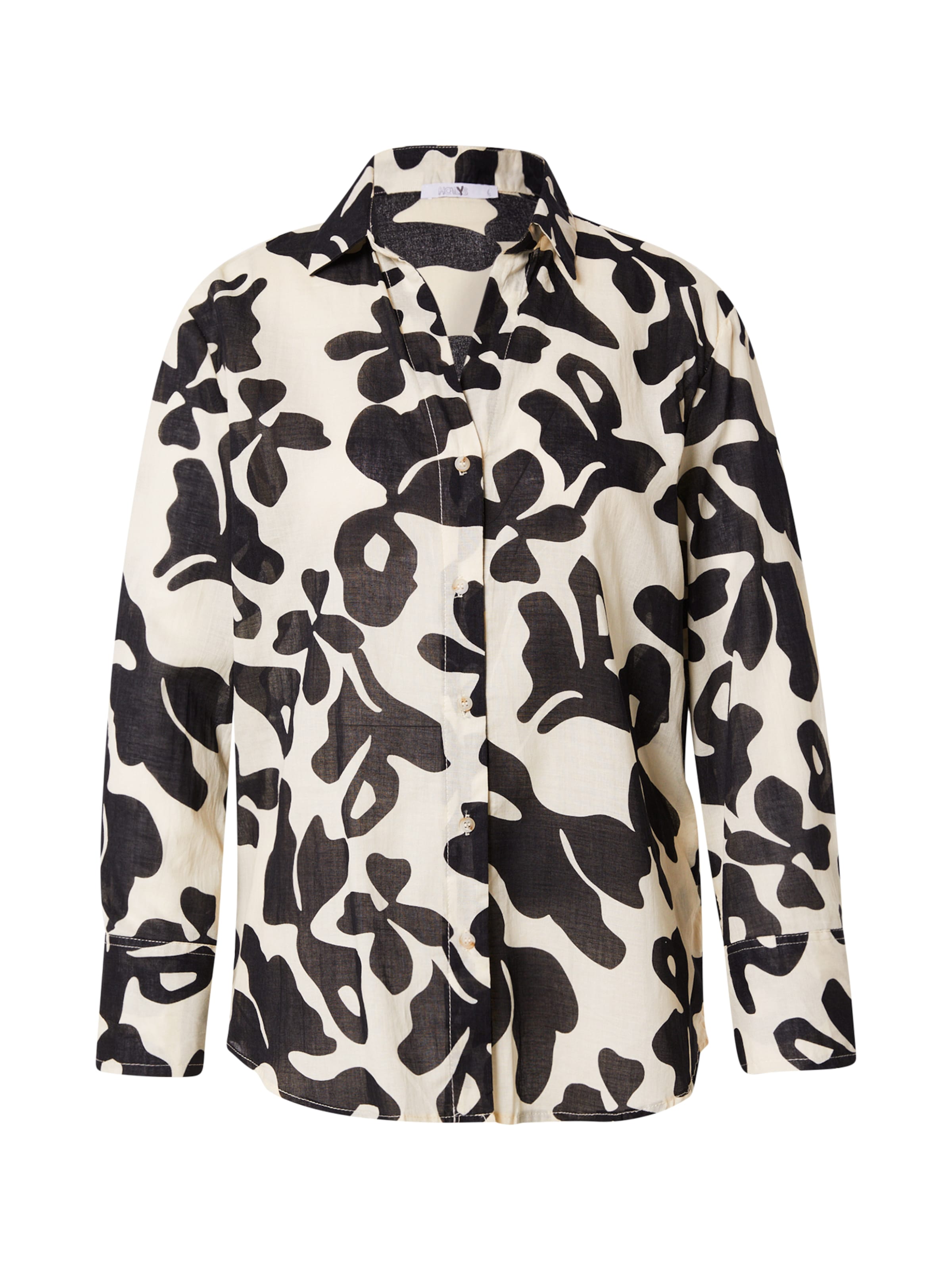 Hailys - Blusa 'Al44va' en blanco: frente