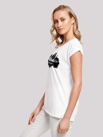 F4NT4STIC T-Shirt 'Cities Collection - New York skyline' in Weiß