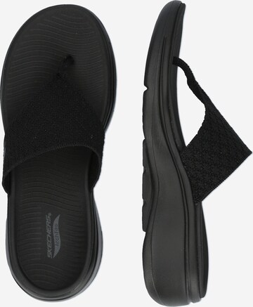 Flip-flops 'GO WALK' de la SKECHERS pe negru