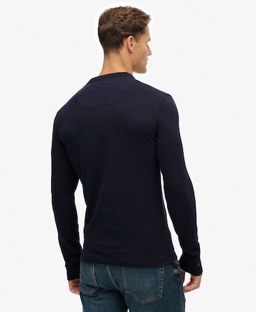 Superdry Shirt 'Vintage Athletic Grandad' in Blauw