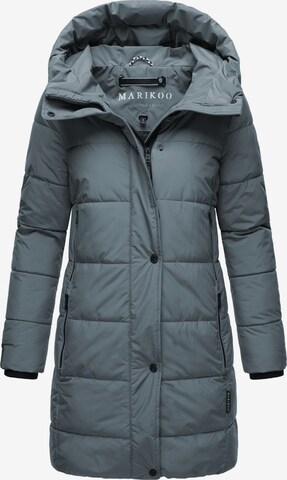 MARIKOO Winter Coat 'Karumikoo XVI' in Blue: front