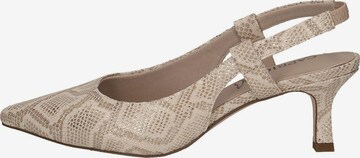 CAPRICE Slingpumps in Goud