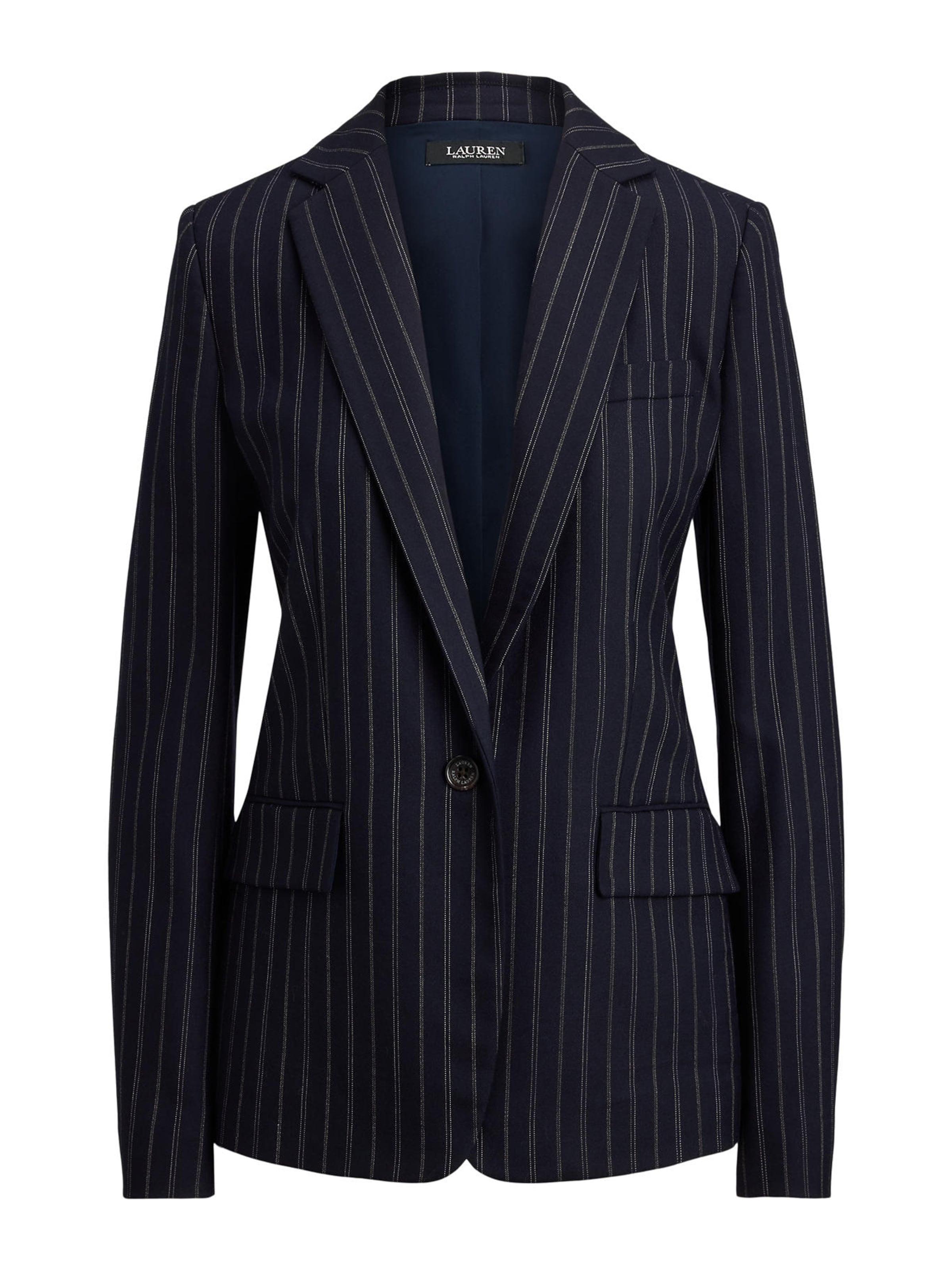 Lauren Ralph Lauren Μπλέιζερ σε μπλε: μπροστά