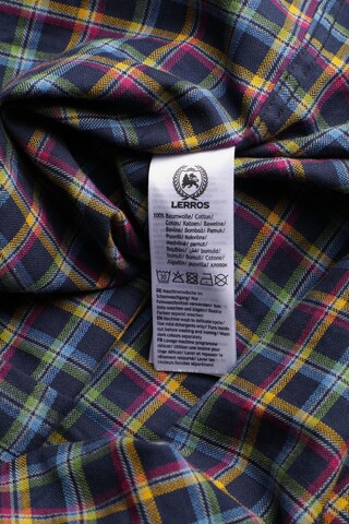 LERROS Button Up Shirt in XXL in Blue