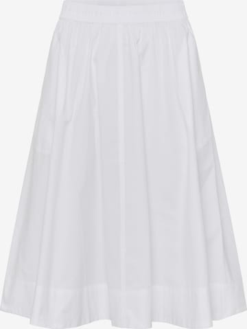 Jupe 'Ingi' Part Two en blanc : devant