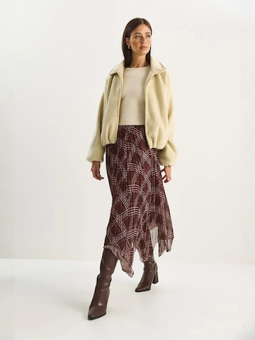 Gonna di Bianco Lucci in marrone