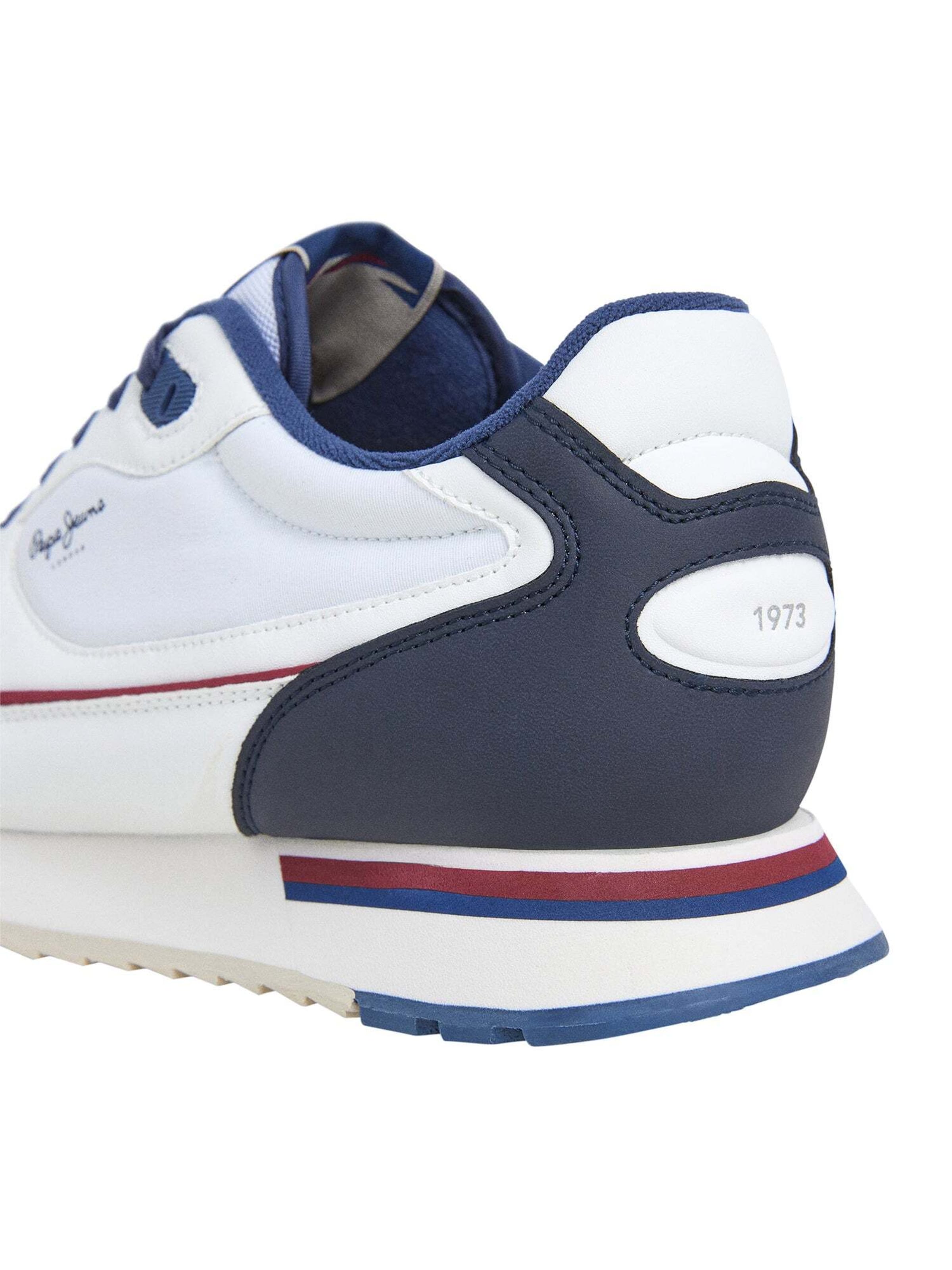 Baskets basses 'Bexley South' Pepe Jeans en blanc