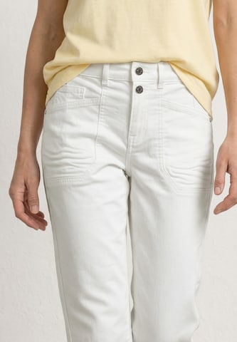 STREET ONE Loosefit Jeans in Weiß