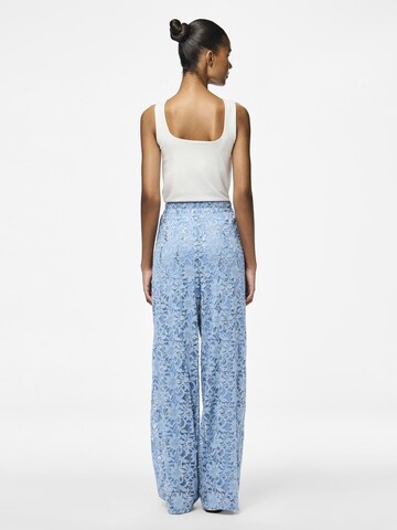 PIECES Loosefit Broek 'PCRoxy' in Blauw