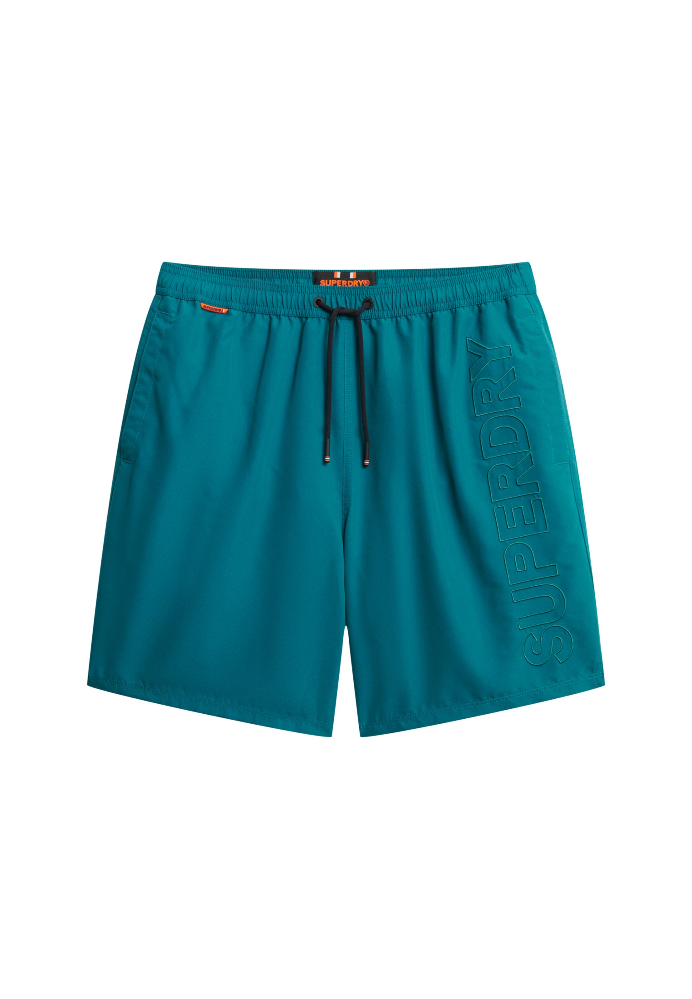 Shorts de bain 'Premium' Superdry en vert : devant