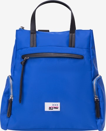 myMo ATHLSR Backpack in Blue: front