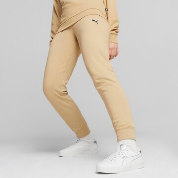 PUMA Дънки Tapered Leg Спортен панталон в бежово