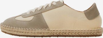 MANGO MAN Schnürschuh in Beige: predná strana