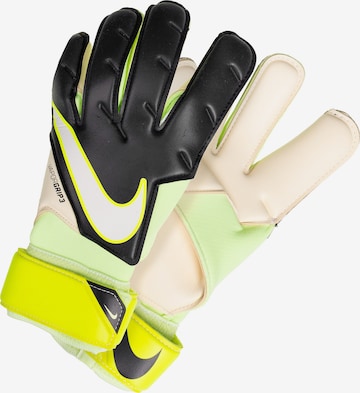 NIKE Sporthandschoenen 'Vapor Grip3' in Zwart: voorkant