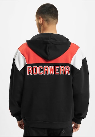 ROCAWEAR Sweatshirt 'Woodpoint' in Zwart