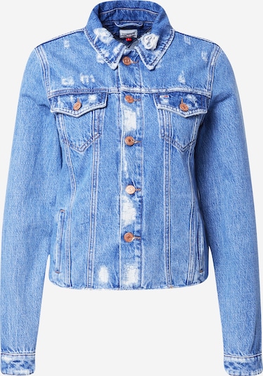 Geacă de primăvară-toamnă Tommy Jeans pe albastru denim, Vizualizare produs