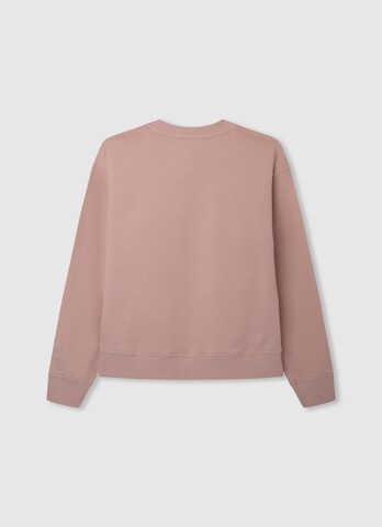 Pepe Jeans Sweatshirt 'Winter Rose' in Pink