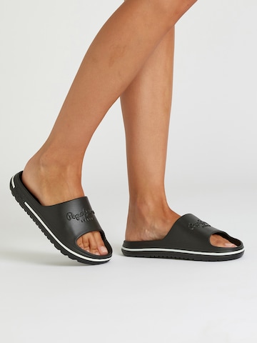 Pepe Jeans Mule in Black: front