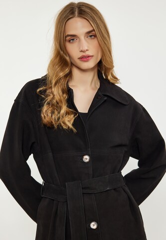 Cappotto di mezza stagione di DreiMaster Vintage in nero