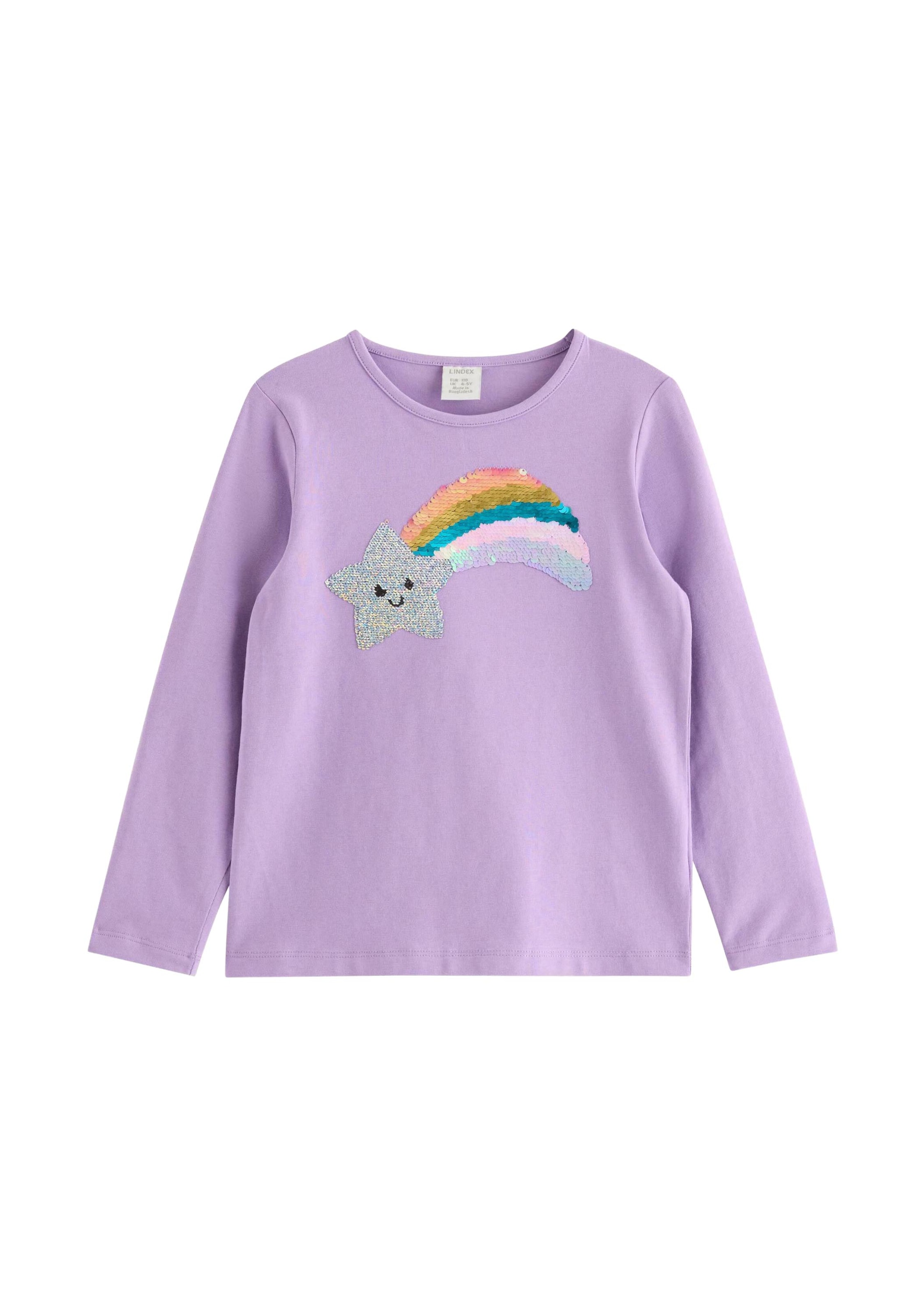Lindex - Camiseta en lila: frente