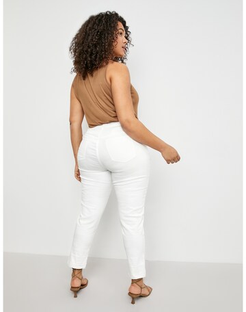 SAMOON Slim fit Jeans 'Betty' in White