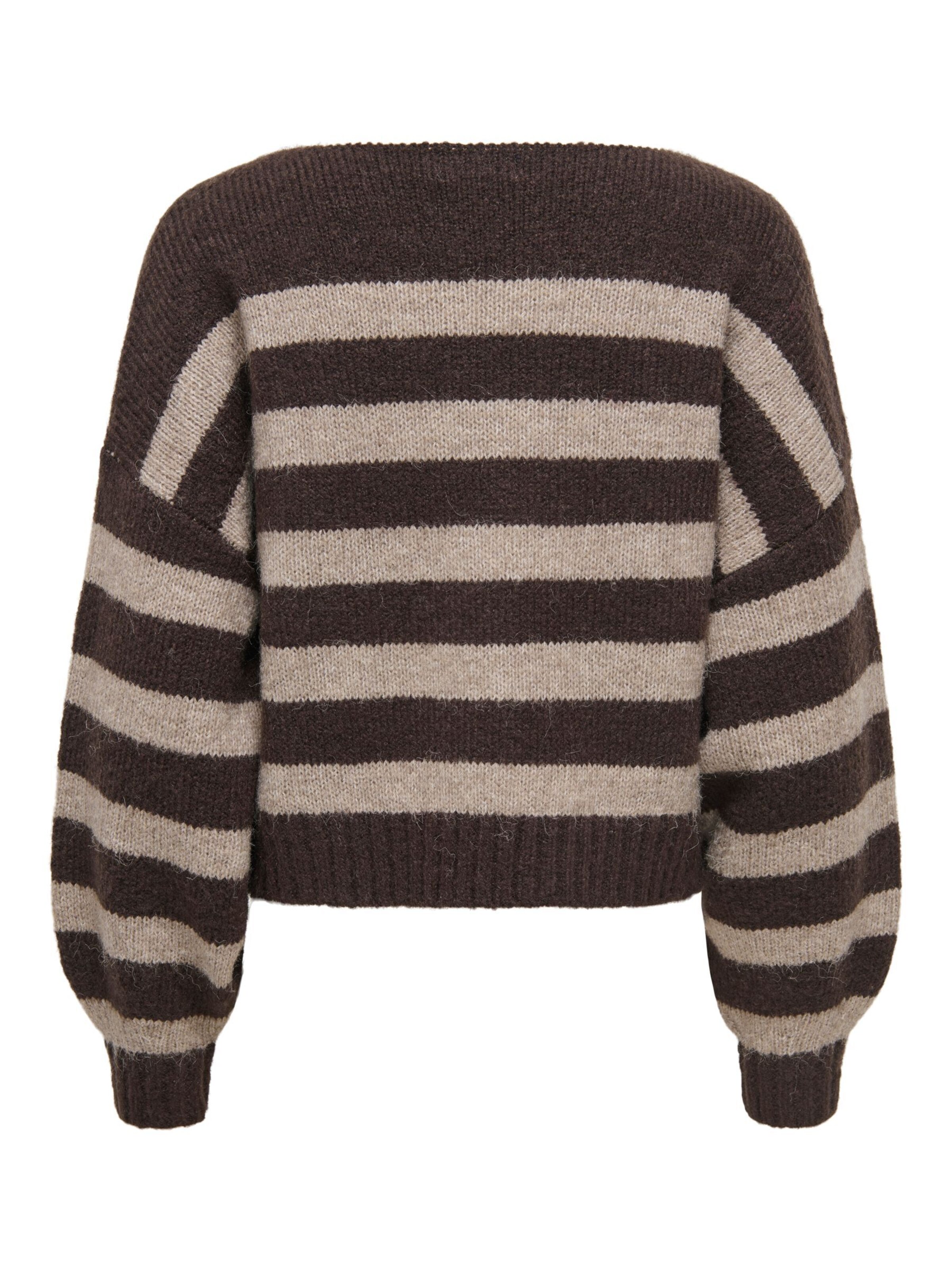 ONLY Sweater 'ONLAYA' in Brown: front