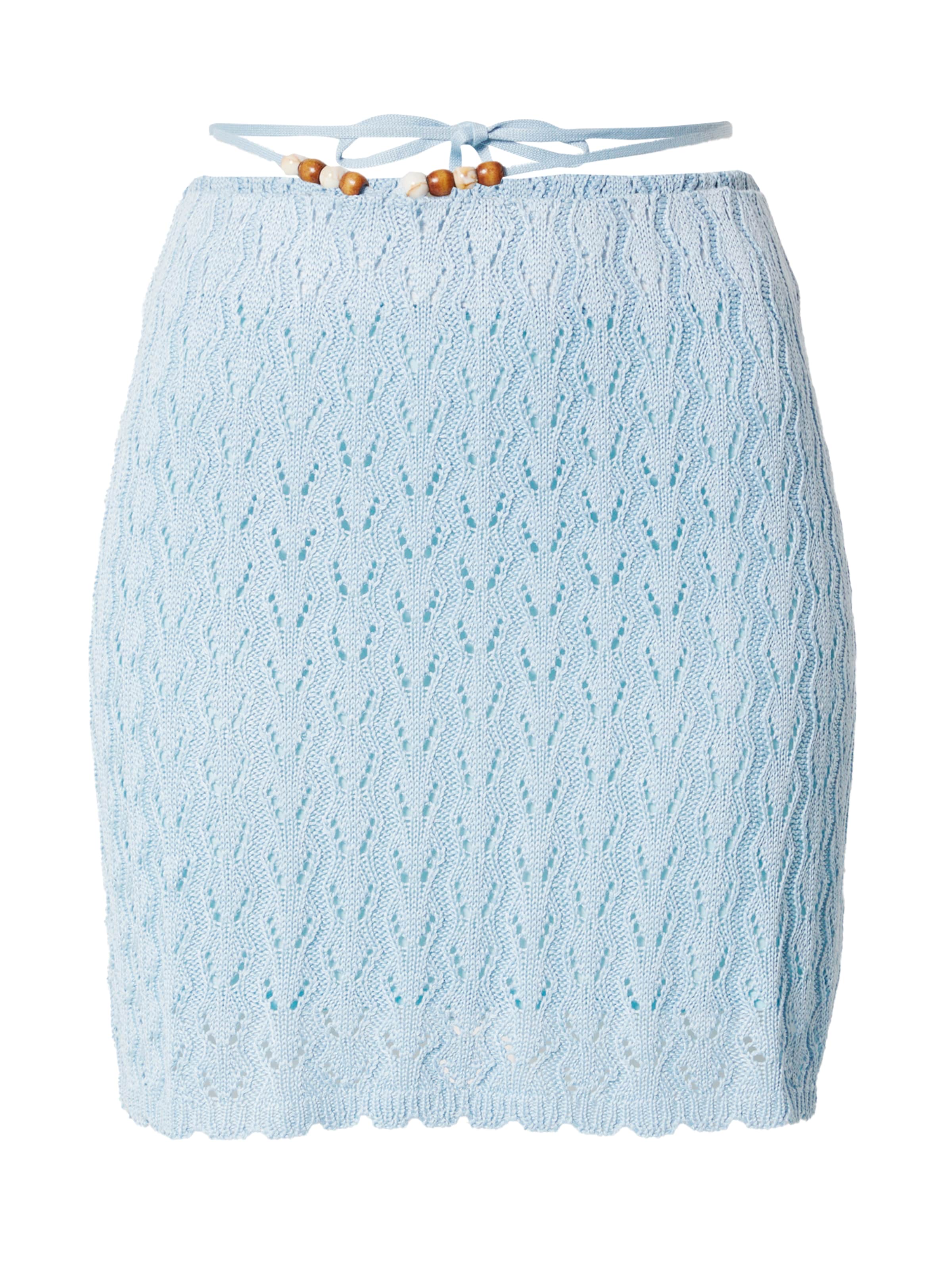 florence by mills exclusive for ABOUT YOU Falda 'French Braid ' en azul claro, Vista del producto