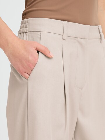 Wide Leg Pantalon à plis 'IHFAVA' ICHI en gris