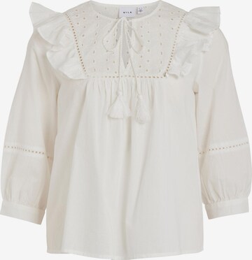 VILA - Blusa 'THEA' em branco: frente