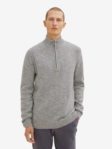 TOM TAILOR Sweater in Grey