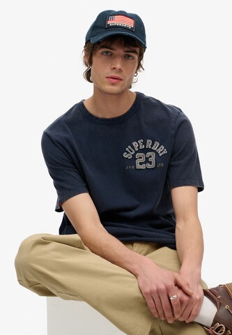 Superdry Shirt in Blauw
