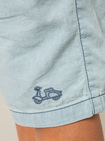 Loosefit Pantalon Deeluxe en bleu