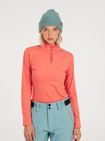 PROTEST Sportief sweatshirt 'FABRIZ' in Rood: voorkant