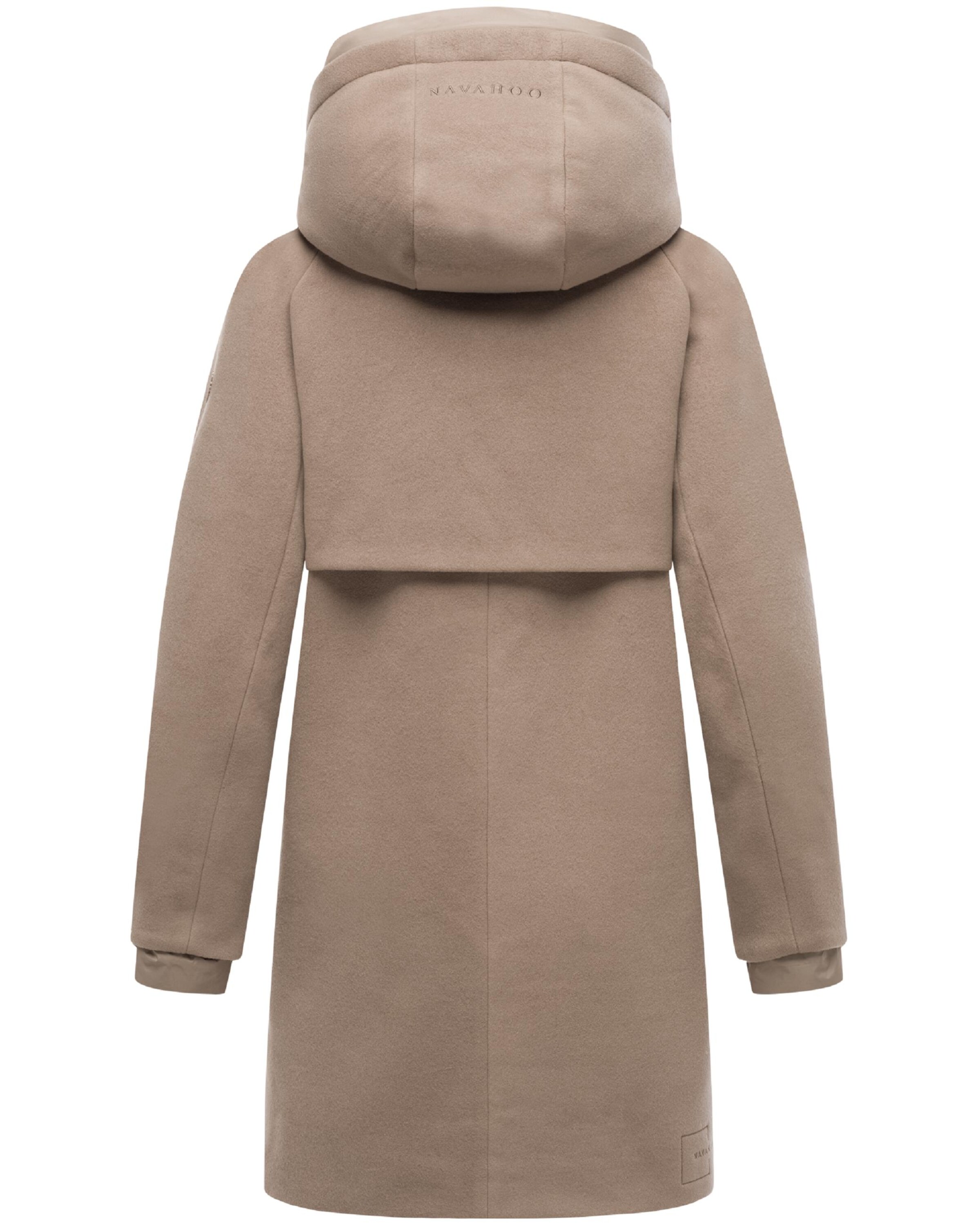 NAVAHOO Зимнее пальто 'Flauschwunder 14' в Бежевый